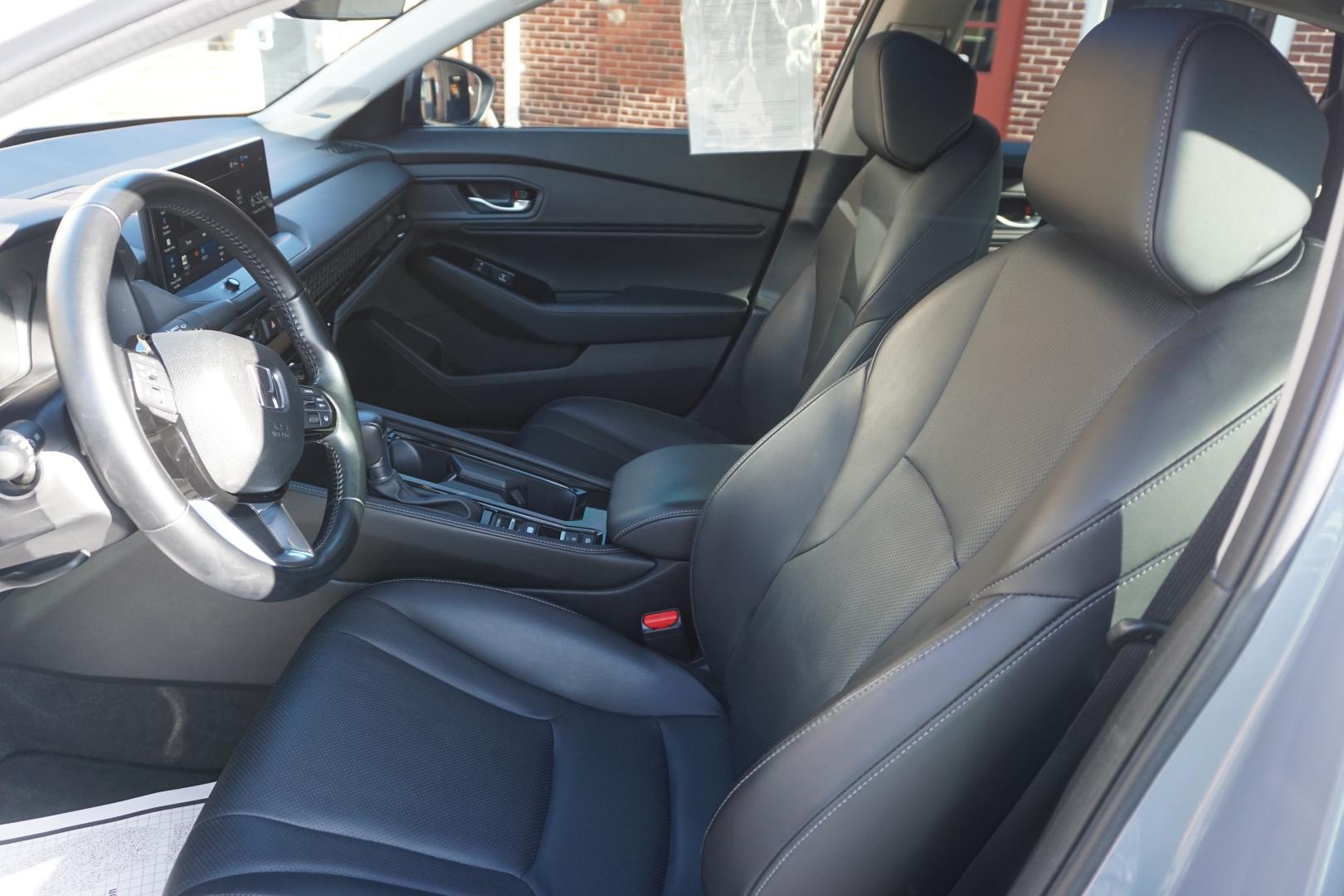 2023 GRAY /GRAY HONDA ACCORD TOURING (1HGCY2F82PA) with an 2L I4 engine, Automatic transmission, located at 312 Centre Ave, Schuylkill Haven, PA, 17972, (570) 593-5278, 40.638130, -76.177383- Photo#25
