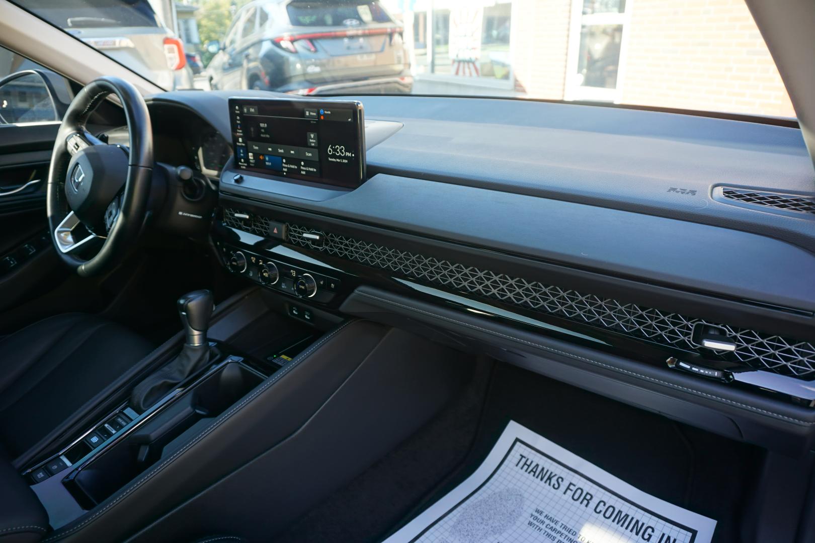 2023 GRAY /GRAY HONDA ACCORD TOURING (1HGCY2F82PA) with an 2L I4 engine, Automatic transmission, located at 312 Centre Ave, Schuylkill Haven, PA, 17972, (570) 593-5278, 40.638130, -76.177383- Photo#39