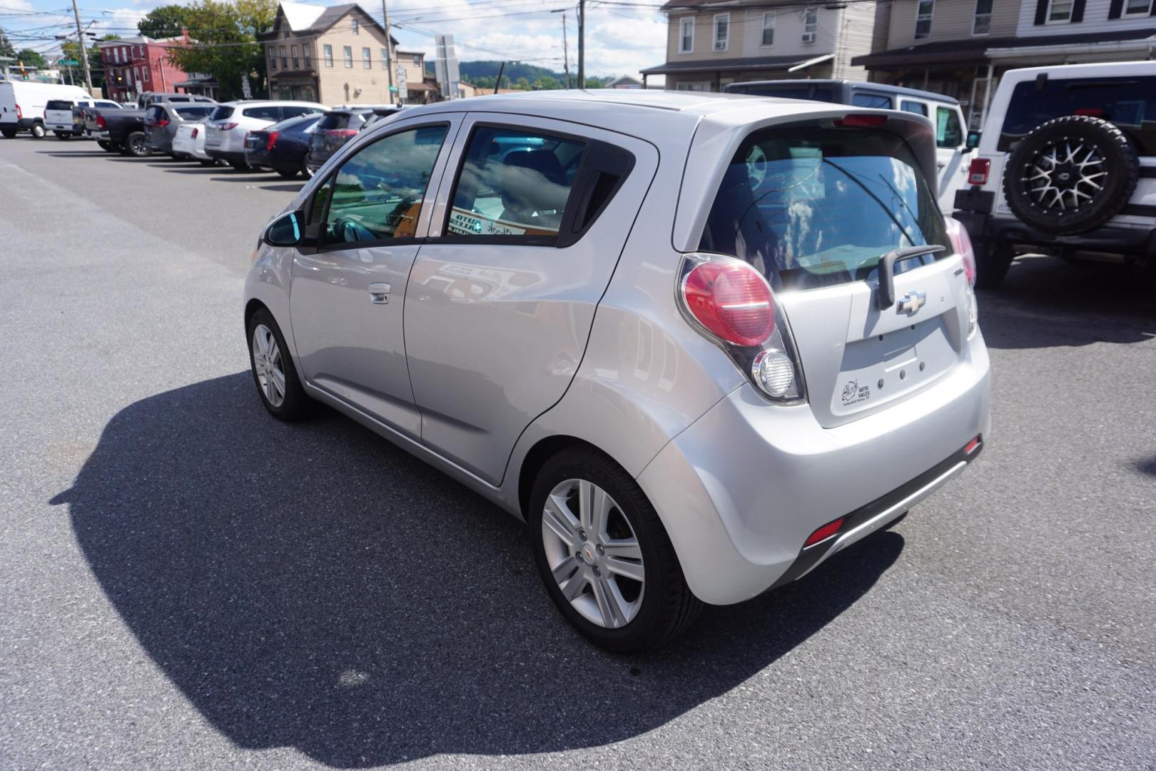 2014 SILVER /GRAY CHEVROLET SPARK LS (KL8CA6S97EC) with an 1.2L I4 engine, MANUAL transmission, located at 312 Centre Ave, Schuylkill Haven, PA, 17972, (570) 593-5278, 40.638130, -76.177383- Photo#7