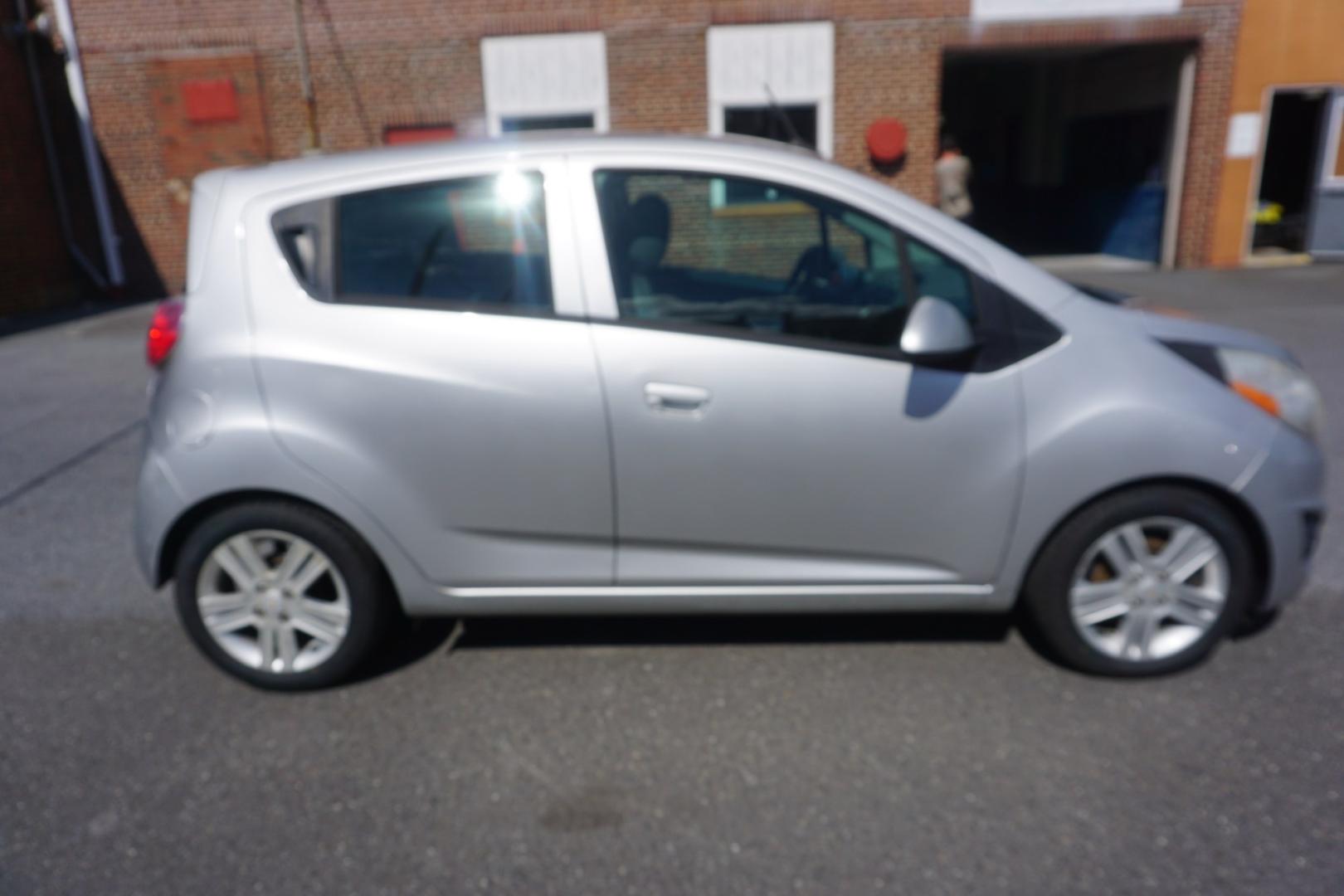 2014 SILVER /GRAY CHEVROLET SPARK LS (KL8CA6S97EC) with an 1.2L I4 engine, MANUAL transmission, located at 312 Centre Ave, Schuylkill Haven, PA, 17972, (570) 593-5278, 40.638130, -76.177383- Photo#9
