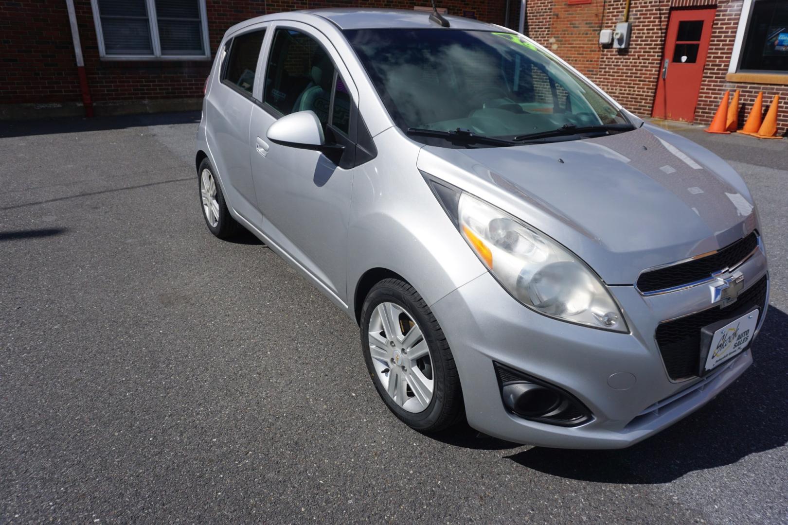 2014 SILVER /GRAY CHEVROLET SPARK LS (KL8CA6S97EC) with an 1.2L I4 engine, MANUAL transmission, located at 312 Centre Ave, Schuylkill Haven, PA, 17972, (570) 593-5278, 40.638130, -76.177383- Photo#15