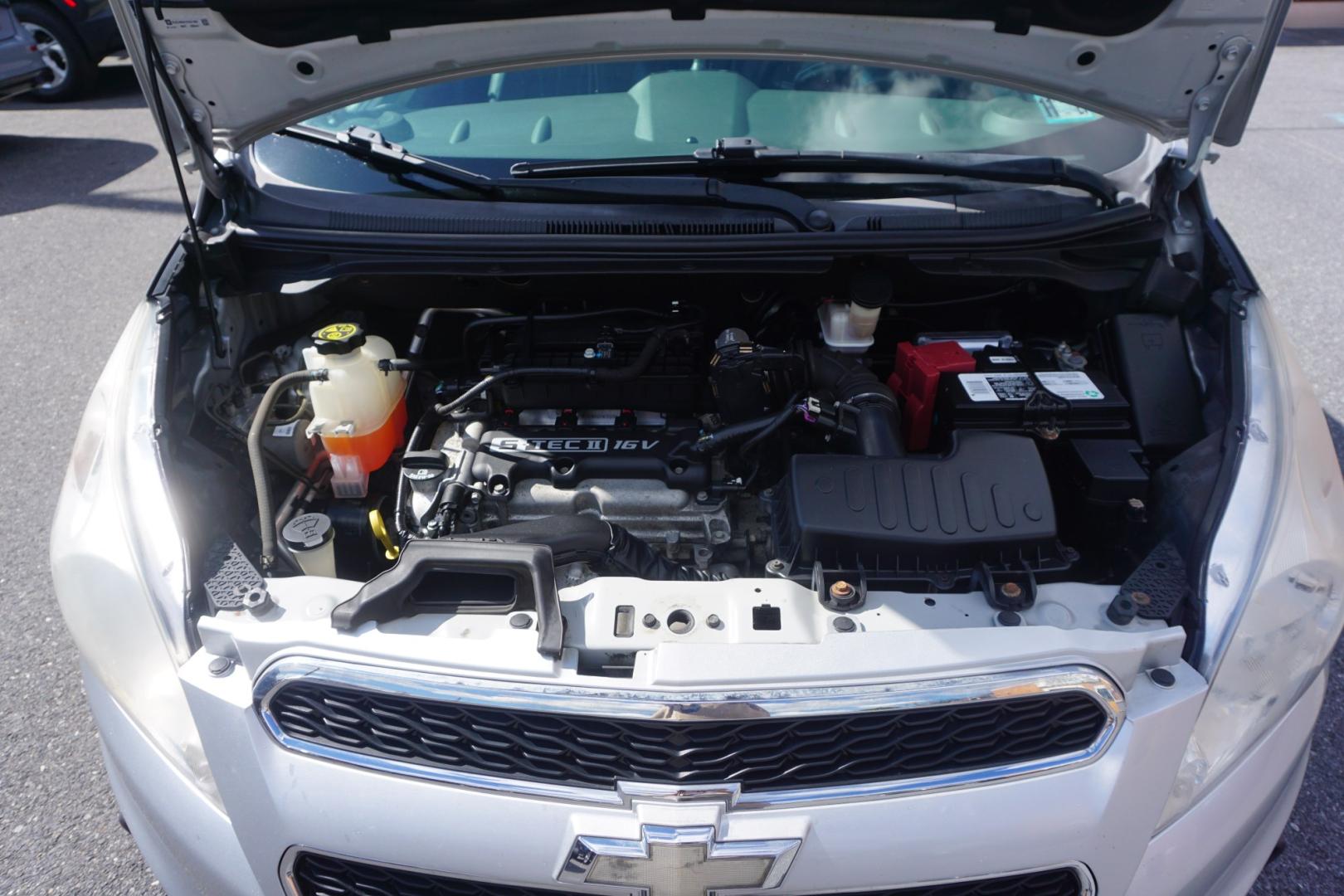 2014 SILVER /GRAY CHEVROLET SPARK LS (KL8CA6S97EC) with an 1.2L I4 engine, MANUAL transmission, located at 312 Centre Ave, Schuylkill Haven, PA, 17972, (570) 593-5278, 40.638130, -76.177383- Photo#17