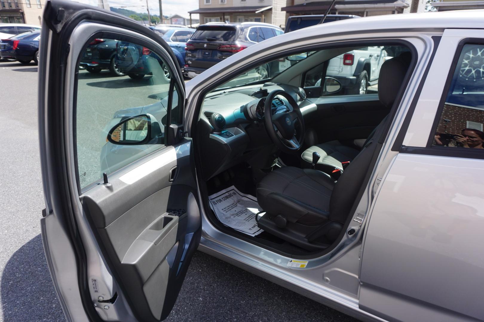 2014 SILVER /GRAY CHEVROLET SPARK LS (KL8CA6S97EC) with an 1.2L I4 engine, MANUAL transmission, located at 312 Centre Ave, Schuylkill Haven, PA, 17972, (570) 593-5278, 40.638130, -76.177383- Photo#22