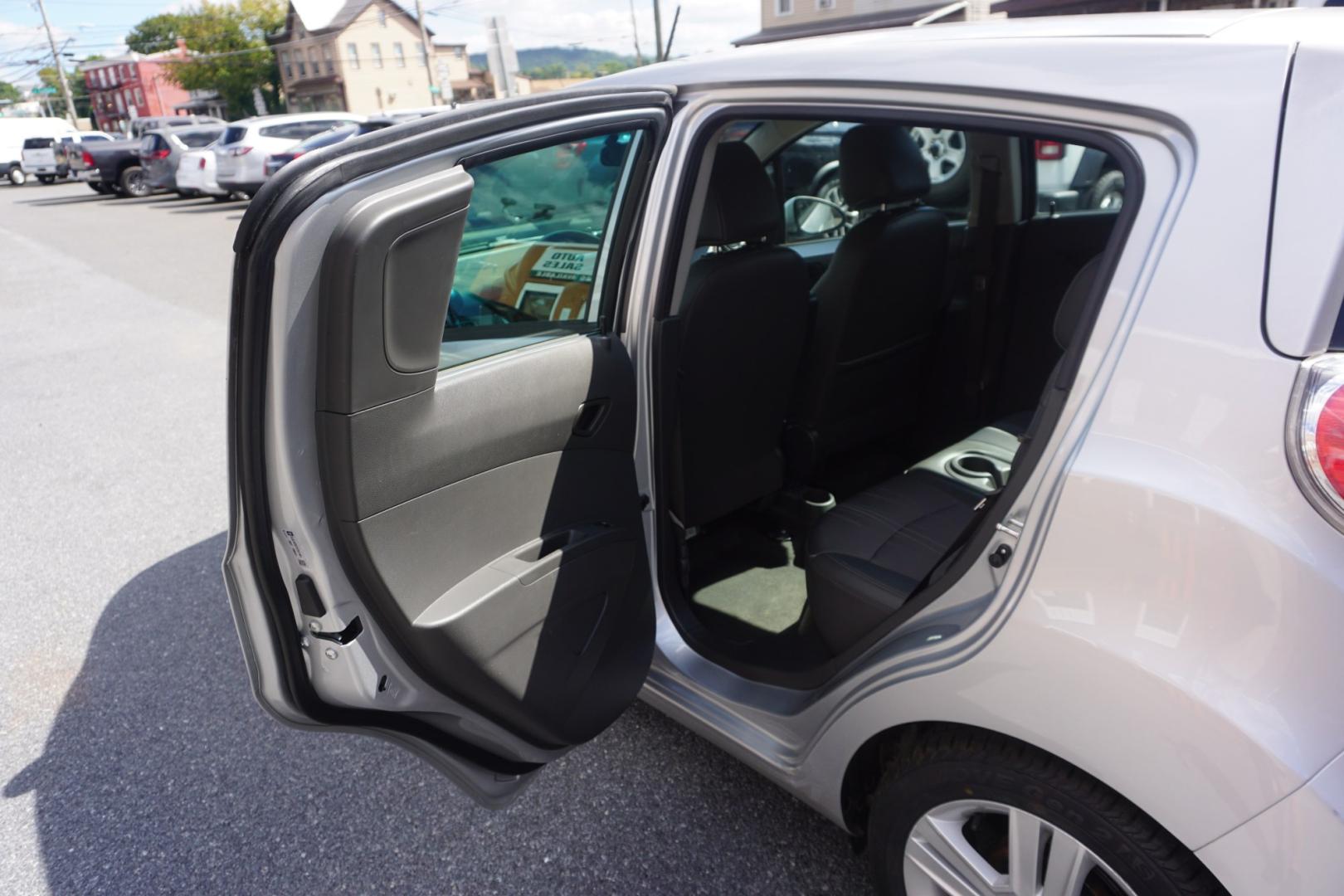 2014 SILVER /GRAY CHEVROLET SPARK LS (KL8CA6S97EC) with an 1.2L I4 engine, MANUAL transmission, located at 312 Centre Ave, Schuylkill Haven, PA, 17972, (570) 593-5278, 40.638130, -76.177383- Photo#27