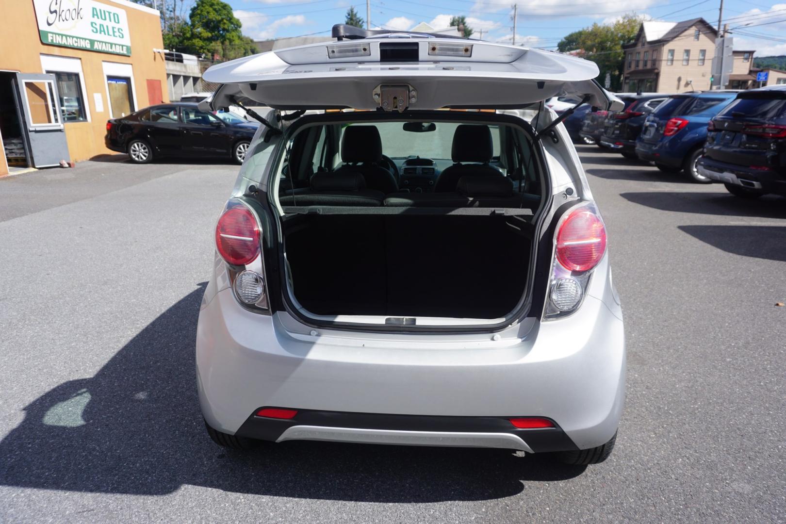 2014 SILVER /GRAY CHEVROLET SPARK LS (KL8CA6S97EC) with an 1.2L I4 engine, MANUAL transmission, located at 312 Centre Ave, Schuylkill Haven, PA, 17972, (570) 593-5278, 40.638130, -76.177383- Photo#28