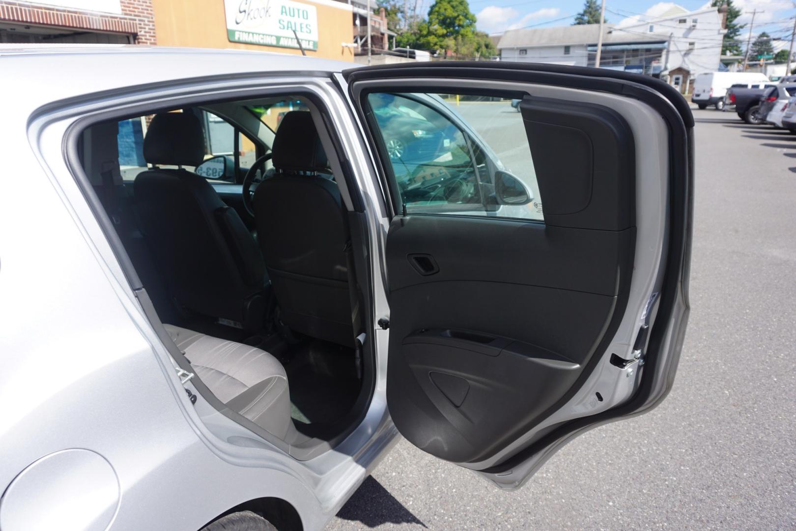 2014 SILVER /GRAY CHEVROLET SPARK LS (KL8CA6S97EC) with an 1.2L I4 engine, MANUAL transmission, located at 312 Centre Ave, Schuylkill Haven, PA, 17972, (570) 593-5278, 40.638130, -76.177383- Photo#33