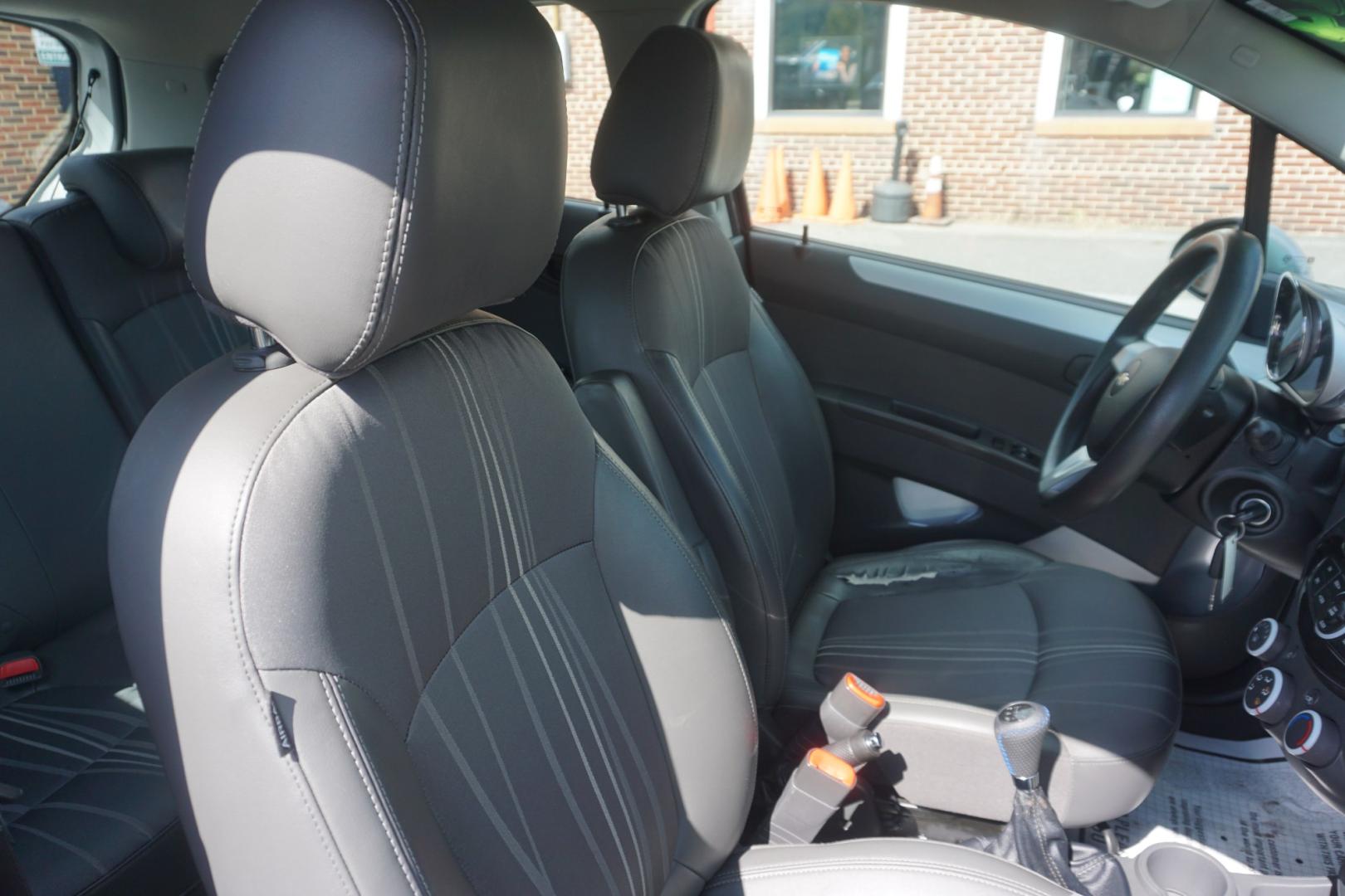 2014 SILVER /GRAY CHEVROLET SPARK LS (KL8CA6S97EC) with an 1.2L I4 engine, MANUAL transmission, located at 312 Centre Ave, Schuylkill Haven, PA, 17972, (570) 593-5278, 40.638130, -76.177383- Photo#35