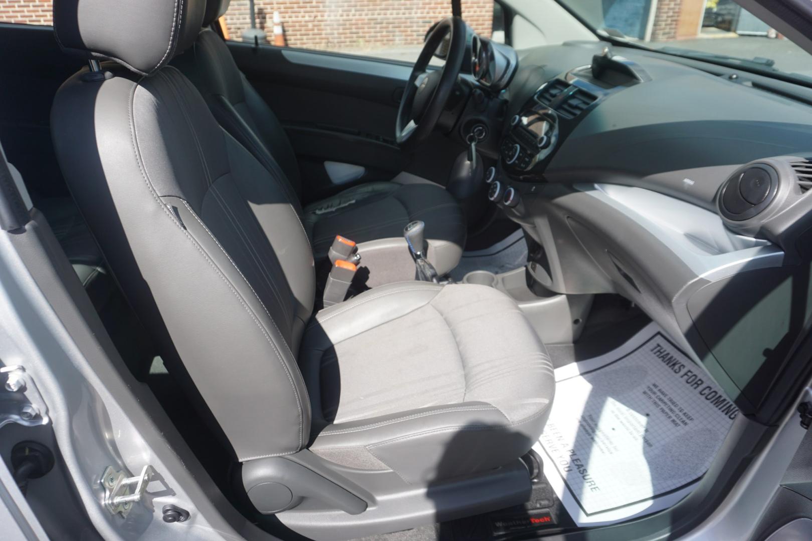 2014 SILVER /GRAY CHEVROLET SPARK LS (KL8CA6S97EC) with an 1.2L I4 engine, MANUAL transmission, located at 312 Centre Ave, Schuylkill Haven, PA, 17972, (570) 593-5278, 40.638130, -76.177383- Photo#36