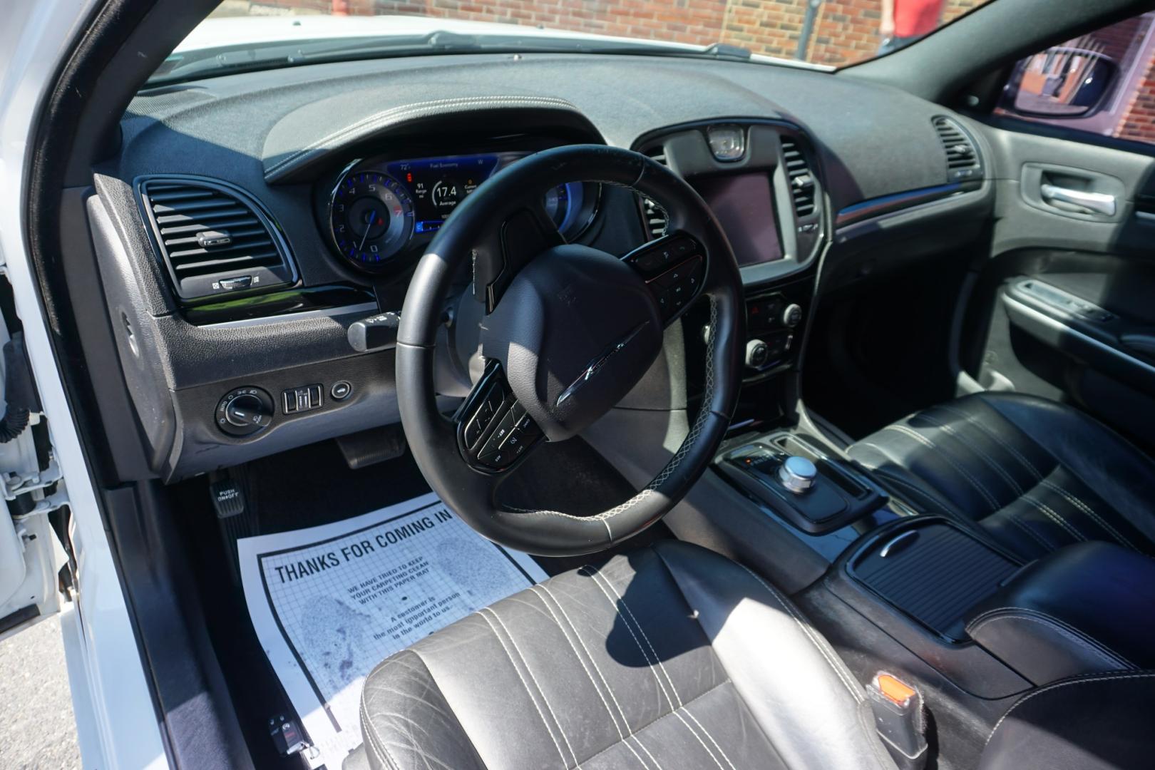 2019 WHITE CHRYSLER 300 300S (2C3CCABG3KH) with an 3.6L V6 engine, AUTOMATIC transmission, located at 312 Centre Ave, Schuylkill Haven, PA, 17972, (570) 593-5278, 40.638130, -76.177383- Photo#20