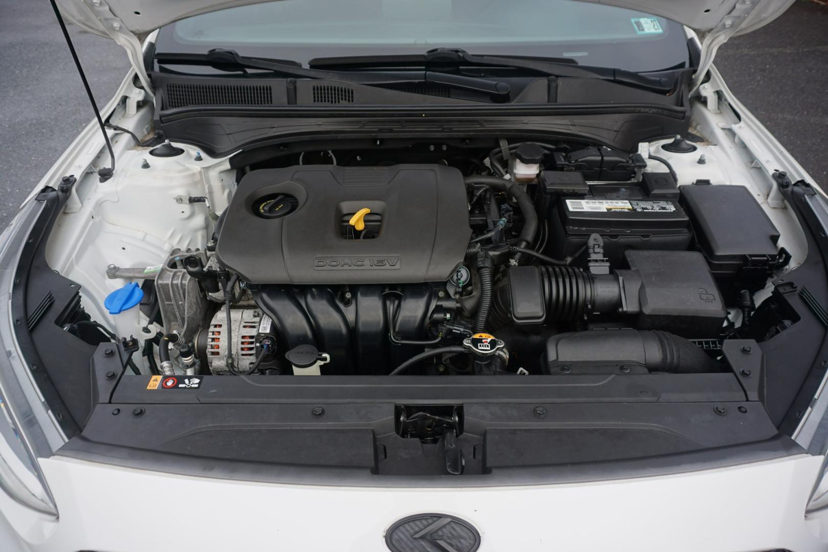 2021 WHITE /GRAY KIA FORTE GT-LINE (3KPF34AD4ME) with an 2L I4 engine, AUTOMATIC transmission, located at 312 Centre Ave, Schuylkill Haven, PA, 17972, (570) 593-5278, 40.638130, -76.177383- Photo#18