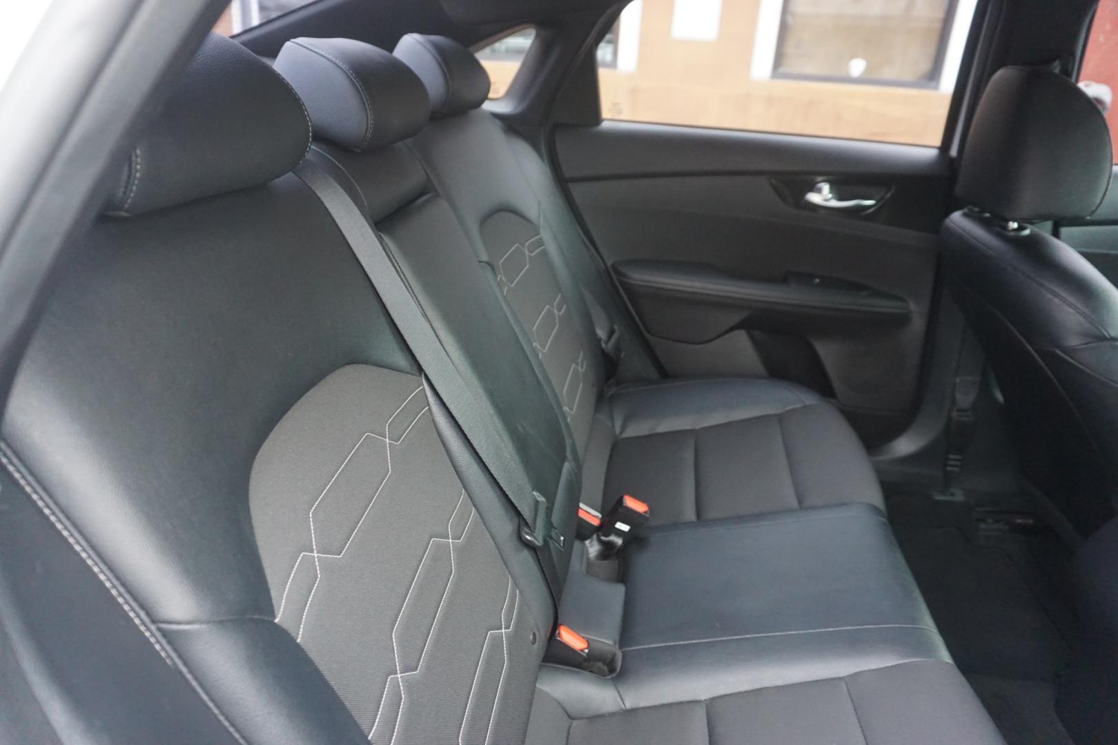 2021 WHITE /GRAY KIA FORTE GT-LINE (3KPF34AD4ME) with an 2L I4 engine, AUTOMATIC transmission, located at 312 Centre Ave, Schuylkill Haven, PA, 17972, (570) 593-5278, 40.638130, -76.177383- Photo#36