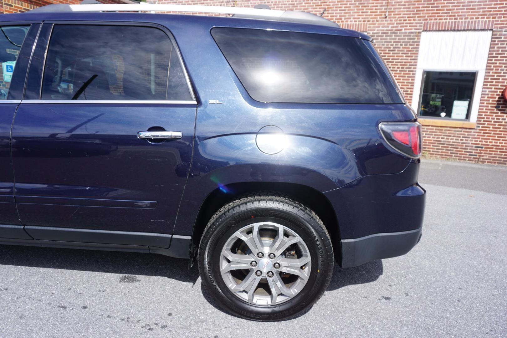 2016 BLUE /BLACK GMC ACADIA SLT (1GKKVRKD4GJ) with an 3.6L V6 engine, AUTOMATIC transmission, located at 312 Centre Ave, Schuylkill Haven, PA, 17972, (570) 593-5278, 40.638130, -76.177383- Photo#7