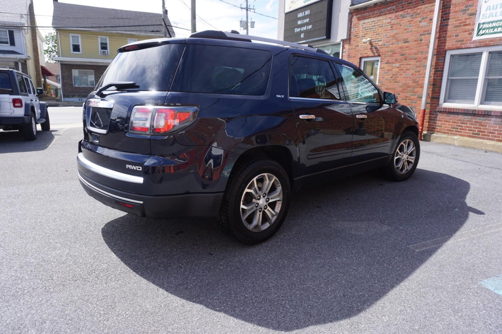 2016 BLUE /BLACK GMC ACADIA SLT (1GKKVRKD4GJ) with an 3.6L V6 engine, AUTOMATIC transmission, located at 312 Centre Ave, Schuylkill Haven, PA, 17972, (570) 593-5278, 40.638130, -76.177383- Photo#11