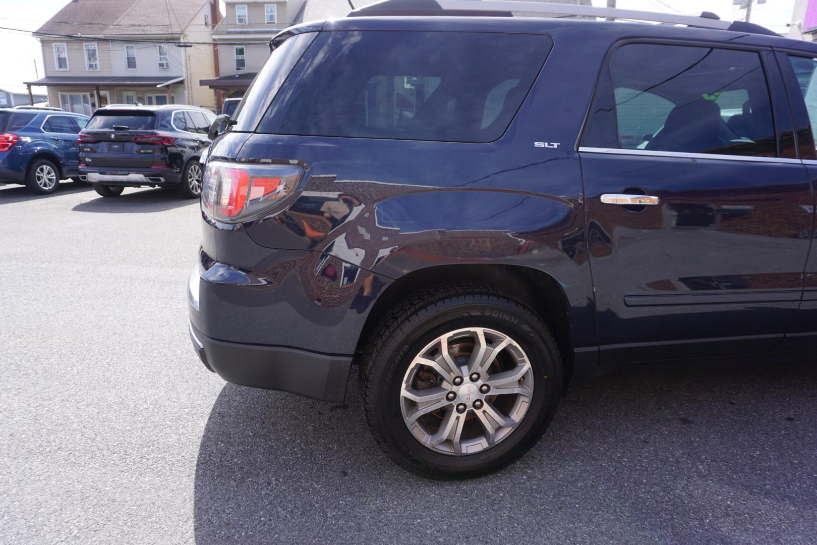 2016 BLUE /BLACK GMC ACADIA SLT (1GKKVRKD4GJ) with an 3.6L V6 engine, AUTOMATIC transmission, located at 312 Centre Ave, Schuylkill Haven, PA, 17972, (570) 593-5278, 40.638130, -76.177383- Photo#12