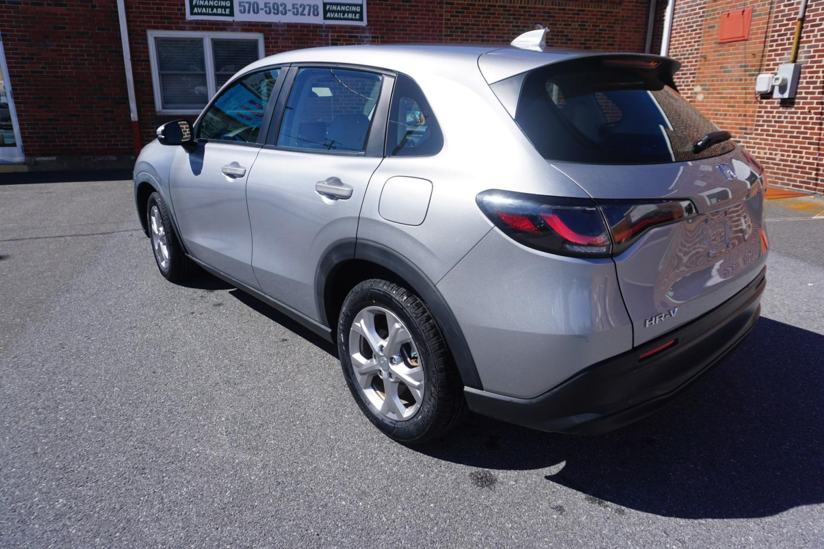2024 SILVER /GRAY HONDA HR-V LX (3CZRZ2H33RM) with an 2L I4 engine, CVT transmission, located at 312 Centre Ave, Schuylkill Haven, PA, 17972, (570) 593-5278, 40.638130, -76.177383- Photo#8