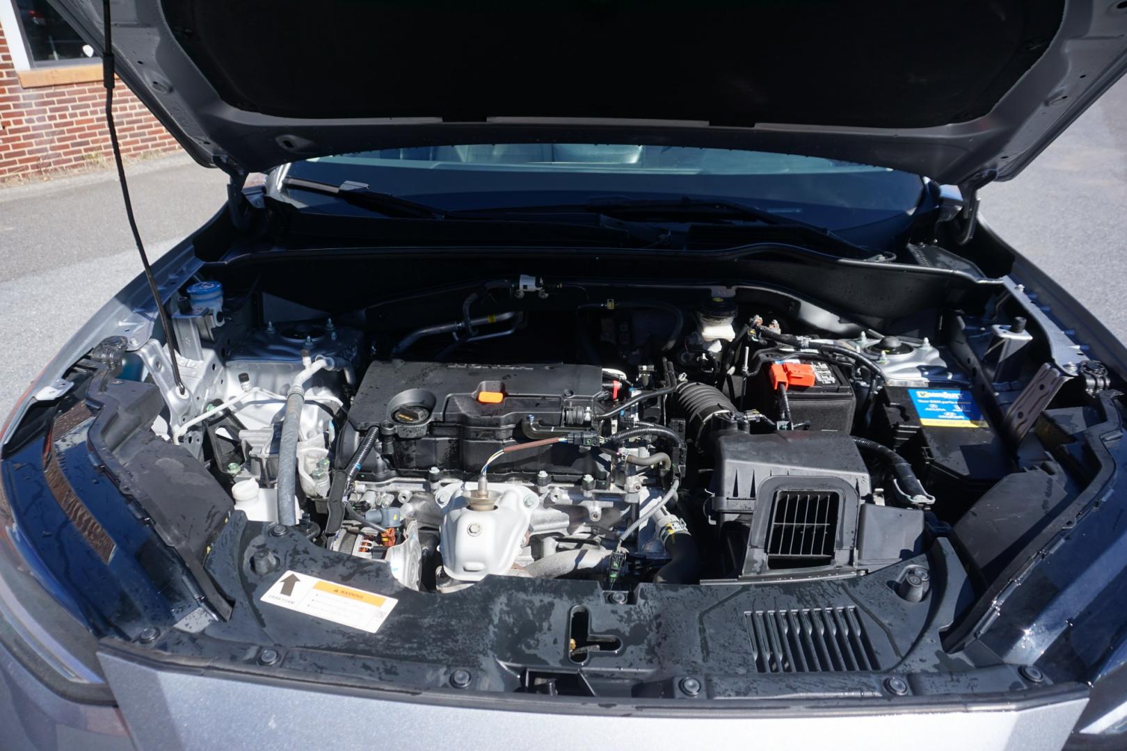 2024 SILVER /GRAY HONDA HR-V LX (3CZRZ2H33RM) with an 2L I4 engine, CVT transmission, located at 312 Centre Ave, Schuylkill Haven, PA, 17972, (570) 593-5278, 40.638130, -76.177383- Photo#18