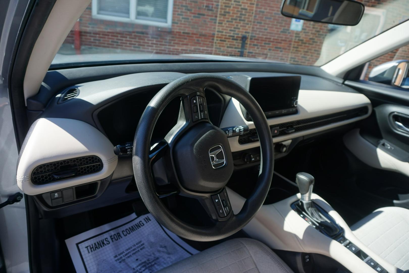 2024 SILVER /GRAY HONDA HR-V LX (3CZRZ2H33RM) with an 2L I4 engine, CVT transmission, located at 312 Centre Ave, Schuylkill Haven, PA, 17972, (570) 593-5278, 40.638130, -76.177383- Photo#19