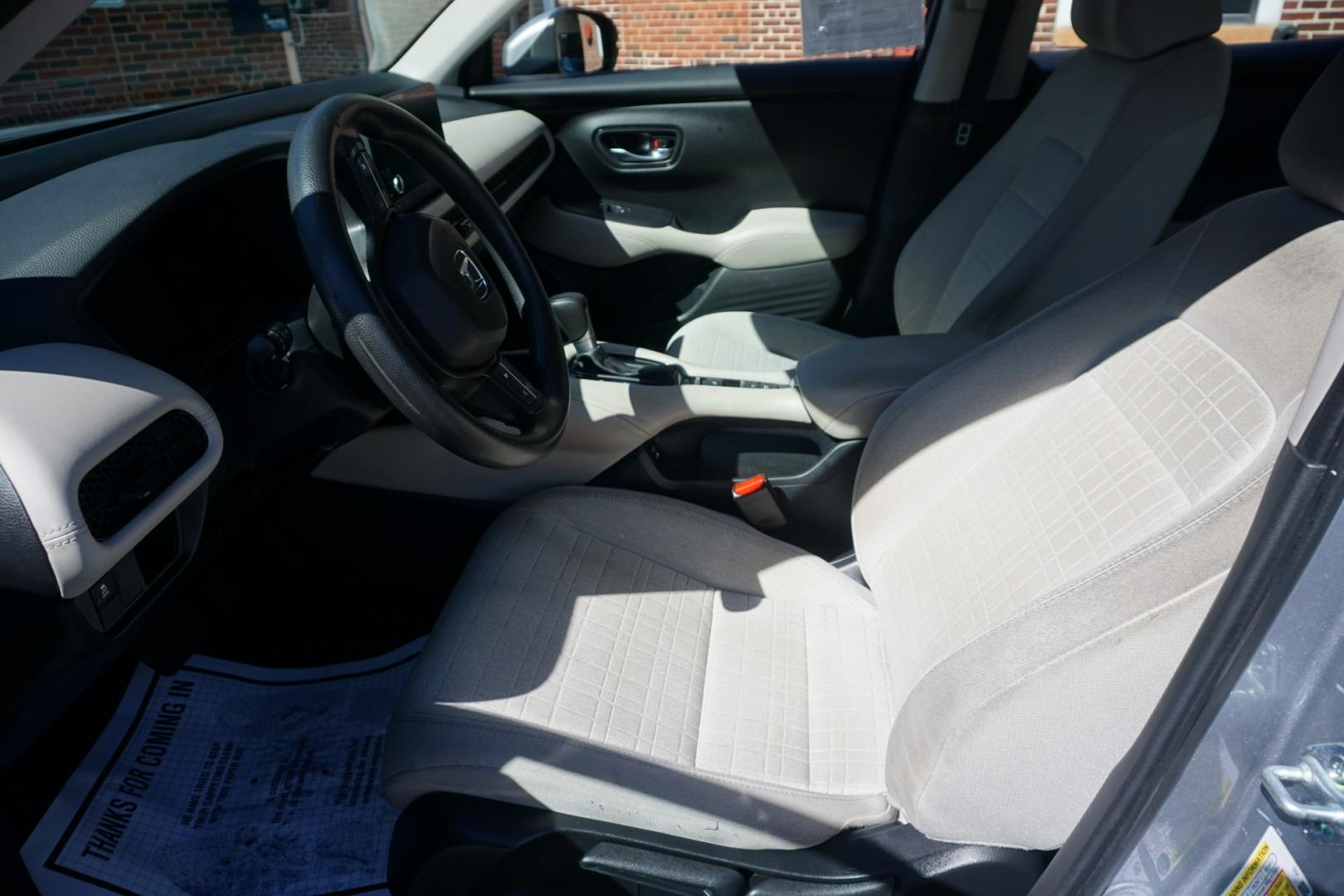 2024 SILVER /GRAY HONDA HR-V LX (3CZRZ2H33RM) with an 2L I4 engine, CVT transmission, located at 312 Centre Ave, Schuylkill Haven, PA, 17972, (570) 593-5278, 40.638130, -76.177383- Photo#22