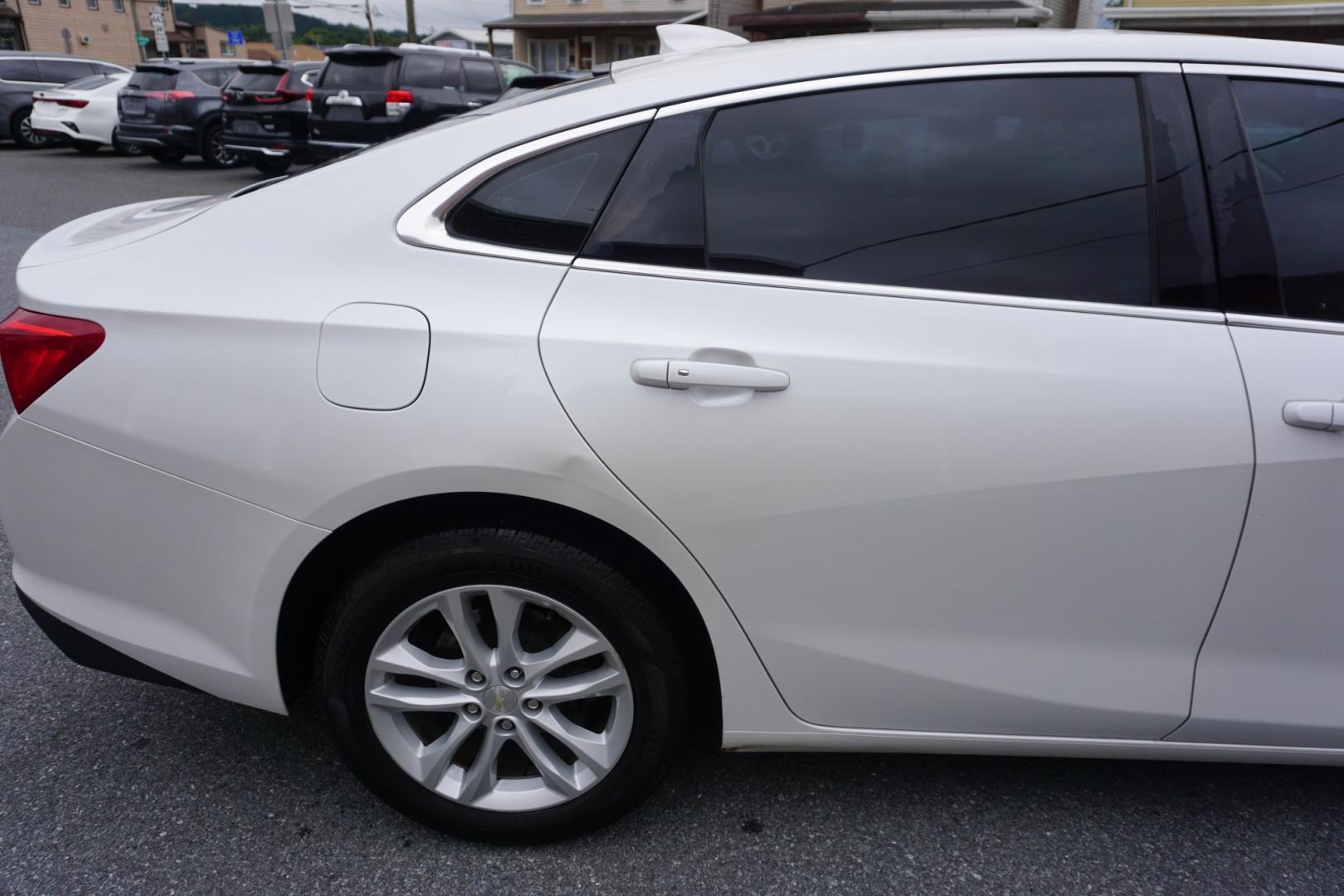 2016 WHITE /BLACK CHEVROLET MALIBU L (1G1ZE5ST2GF) with an 1.5L I4 engine, AUTOMATIC transmission, located at 312 Centre Ave, Schuylkill Haven, PA, 17972, (570) 593-5278, 40.638130, -76.177383- Photo#13