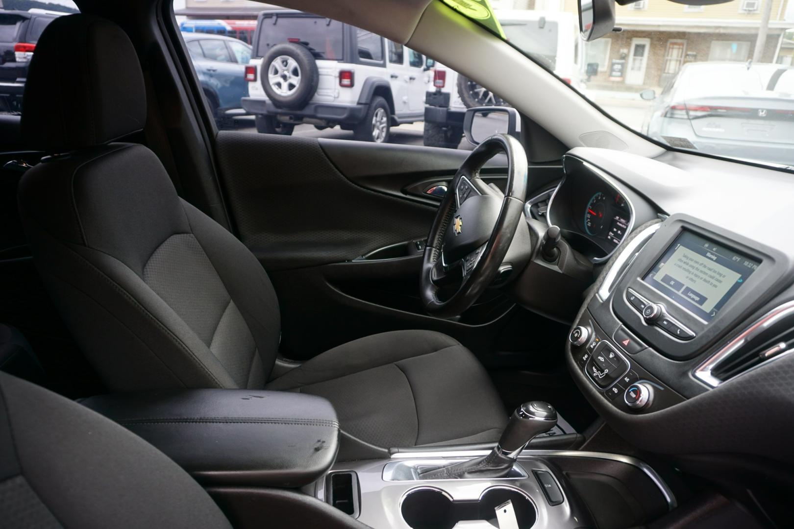 2016 WHITE /BLACK CHEVROLET MALIBU L (1G1ZE5ST2GF) with an 1.5L I4 engine, AUTOMATIC transmission, located at 312 Centre Ave, Schuylkill Haven, PA, 17972, (570) 593-5278, 40.638130, -76.177383- Photo#36