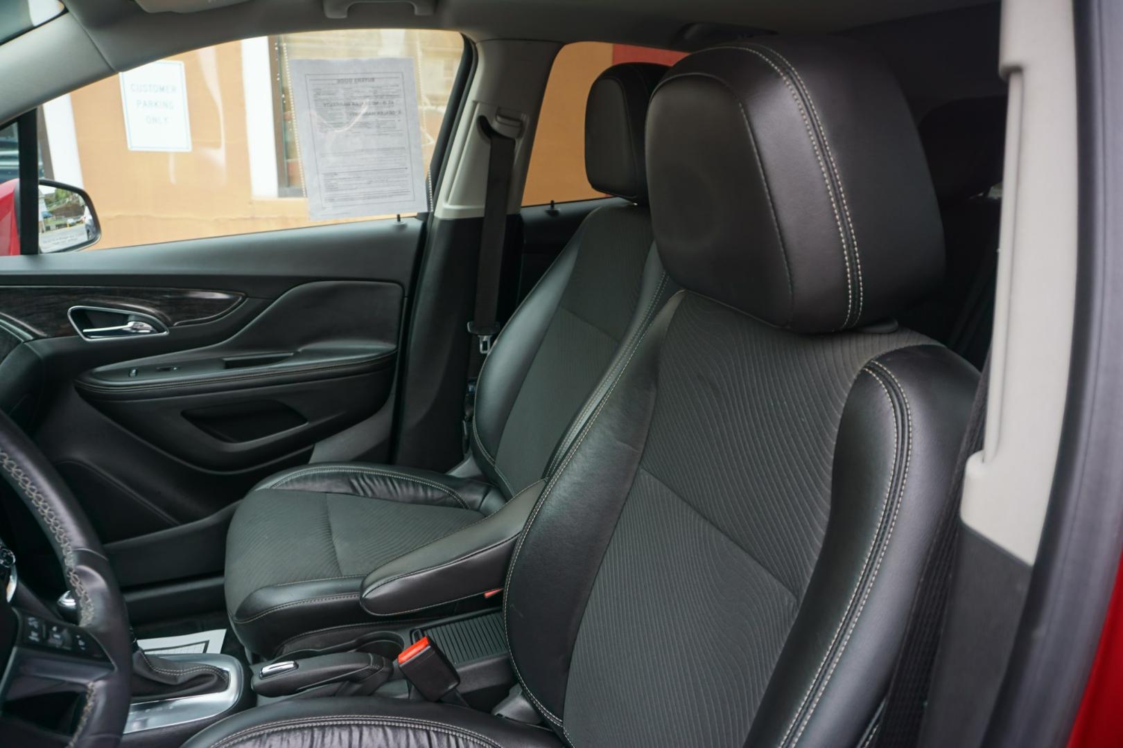 2014 RED /BLACK BUICK ENCORE CONVENIENCE (KL4CJBSB5EB) with an 1.4L I4 engine, AUTOMATIC transmission, located at 312 Centre Ave, Schuylkill Haven, PA, 17972, (570) 593-5278, 40.638130, -76.177383- Photo#18