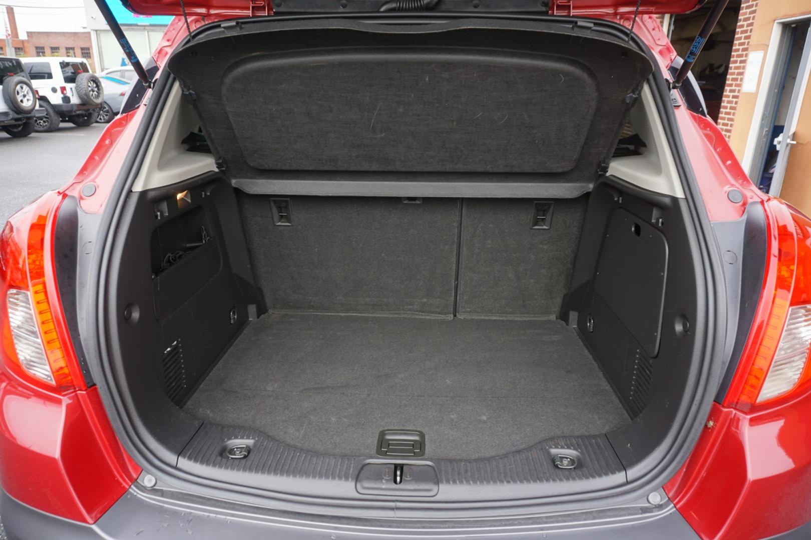 2014 RED /BLACK BUICK ENCORE CONVENIENCE (KL4CJBSB5EB) with an 1.4L I4 engine, AUTOMATIC transmission, located at 312 Centre Ave, Schuylkill Haven, PA, 17972, (570) 593-5278, 40.638130, -76.177383- Photo#29