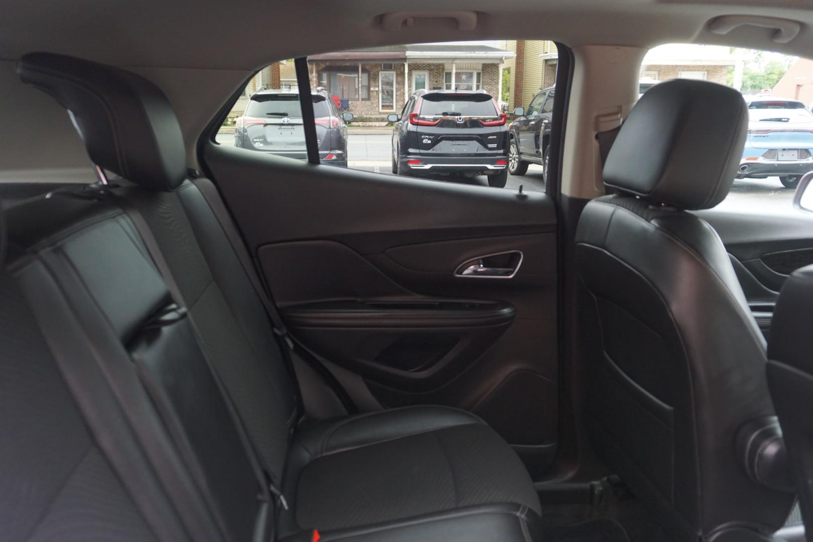 2014 RED /BLACK BUICK ENCORE CONVENIENCE (KL4CJBSB5EB) with an 1.4L I4 engine, AUTOMATIC transmission, located at 312 Centre Ave, Schuylkill Haven, PA, 17972, (570) 593-5278, 40.638130, -76.177383- Photo#31