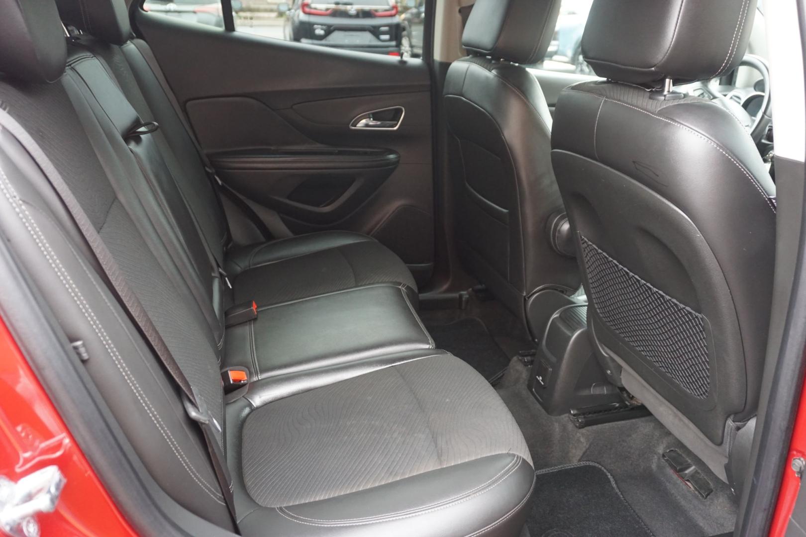 2014 RED /BLACK BUICK ENCORE CONVENIENCE (KL4CJBSB5EB) with an 1.4L I4 engine, AUTOMATIC transmission, located at 312 Centre Ave, Schuylkill Haven, PA, 17972, (570) 593-5278, 40.638130, -76.177383- Photo#33