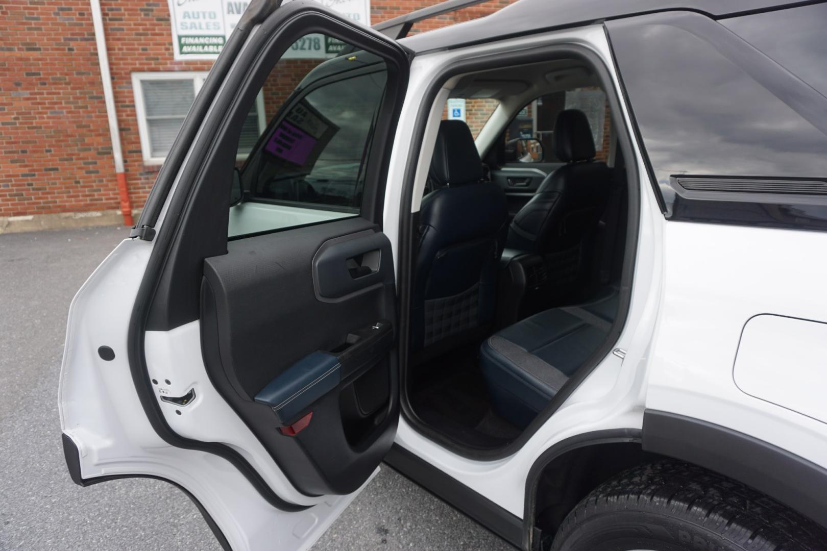 2021 WHITE /BLACK FORD BRONCO SPORT OUTER BANKS (3FMCR9C66MR) with an 1.5L I3 engine, AUTOMATIC transmission, located at 312 Centre Ave, Schuylkill Haven, PA, 17972, (570) 593-5278, 40.638130, -76.177383- Photo#30