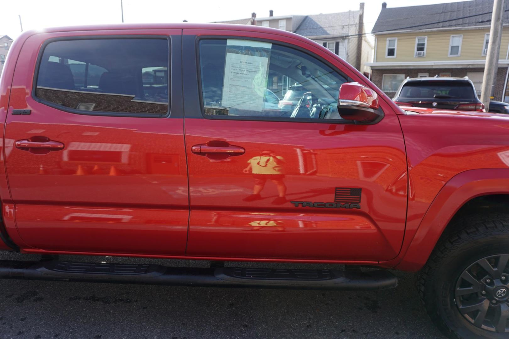 2023 RED TOYOTA TACOMA SR5 (3TYDZ5BN4PT) with an 3.5L V6 engine, Automatic transmission, located at 312 Centre Ave, Schuylkill Haven, PA, 17972, (570) 593-5278, 40.638130, -76.177383- Photo#14