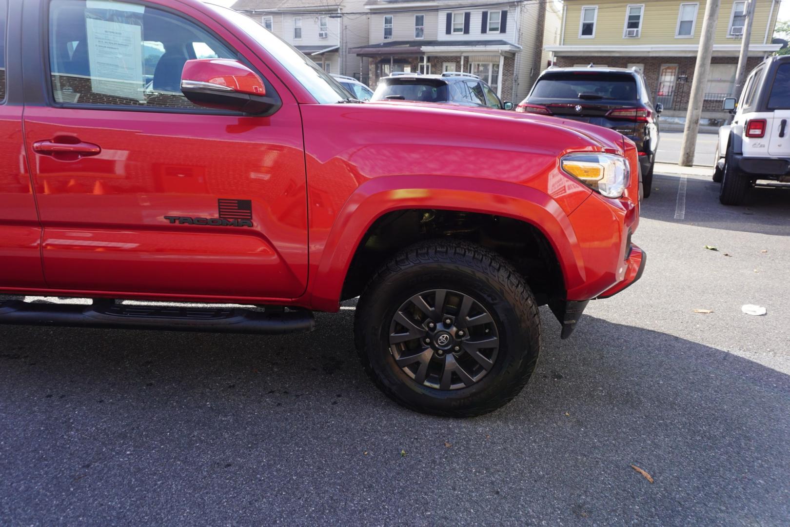 2023 RED TOYOTA TACOMA SR5 (3TYDZ5BN4PT) with an 3.5L V6 engine, Automatic transmission, located at 312 Centre Ave, Schuylkill Haven, PA, 17972, (570) 593-5278, 40.638130, -76.177383- Photo#15