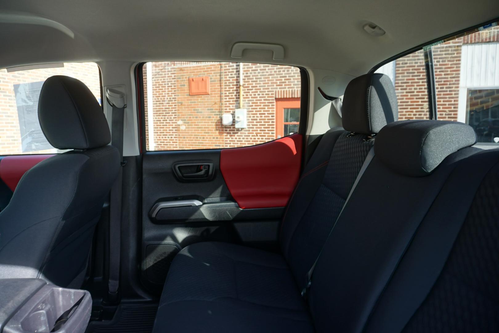 2023 RED TOYOTA TACOMA SR5 (3TYDZ5BN4PT) with an 3.5L V6 engine, Automatic transmission, located at 312 Centre Ave, Schuylkill Haven, PA, 17972, (570) 593-5278, 40.638130, -76.177383- Photo#27