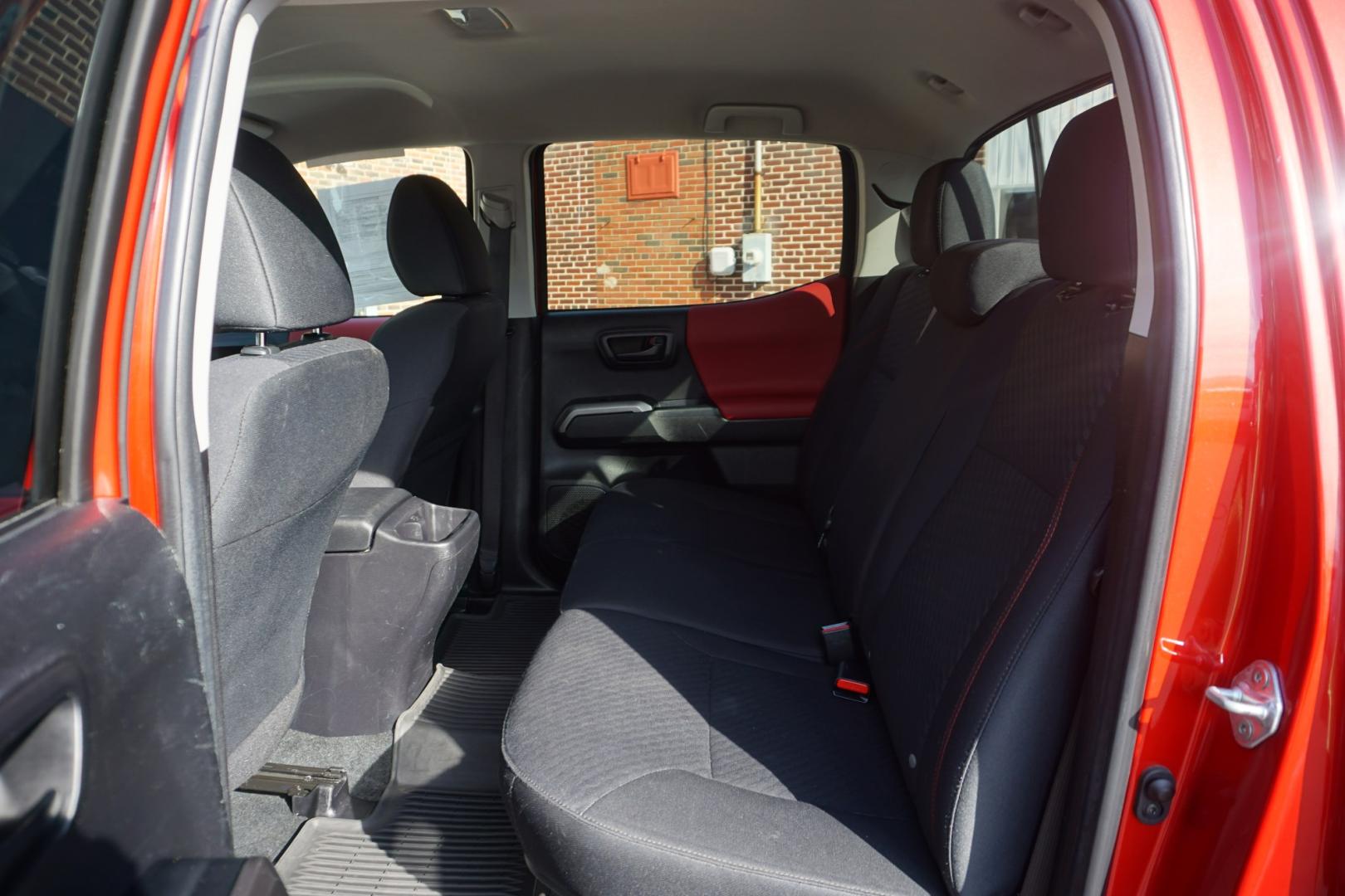 2023 RED TOYOTA TACOMA SR5 (3TYDZ5BN4PT) with an 3.5L V6 engine, Automatic transmission, located at 312 Centre Ave, Schuylkill Haven, PA, 17972, (570) 593-5278, 40.638130, -76.177383- Photo#29