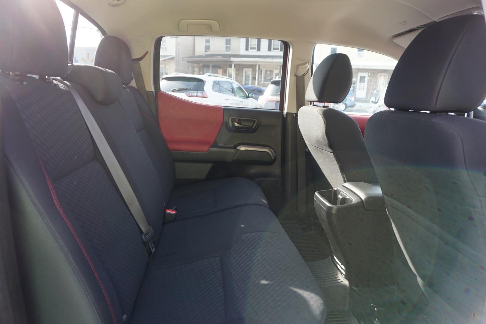 2023 RED TOYOTA TACOMA SR5 (3TYDZ5BN4PT) with an 3.5L V6 engine, Automatic transmission, located at 312 Centre Ave, Schuylkill Haven, PA, 17972, (570) 593-5278, 40.638130, -76.177383- Photo#34