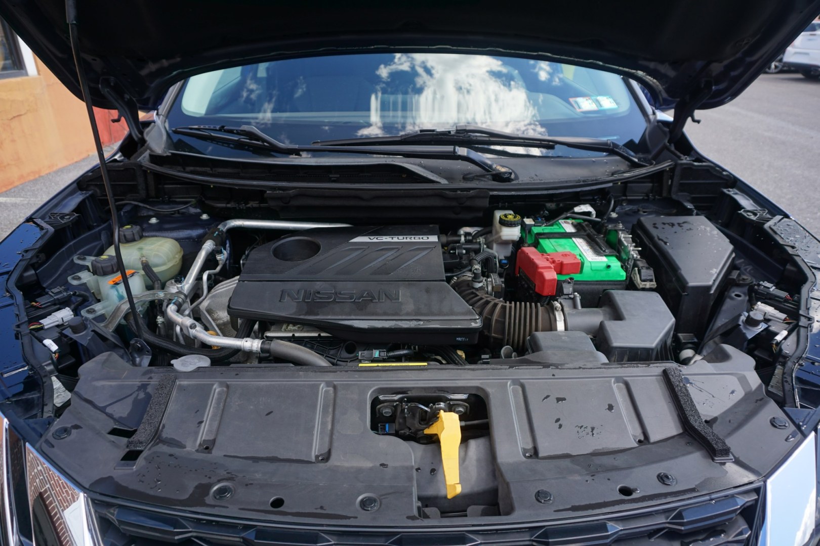 2022 BLUE /GRAY NISSAN ROGUE SV (5N1BT3BBXNC) with an 1.5L I3 engine, CVT transmission, located at 312 Centre Ave, Schuylkill Haven, PA, 17972, (570) 593-5278, 40.638130, -76.177383- Photo#25