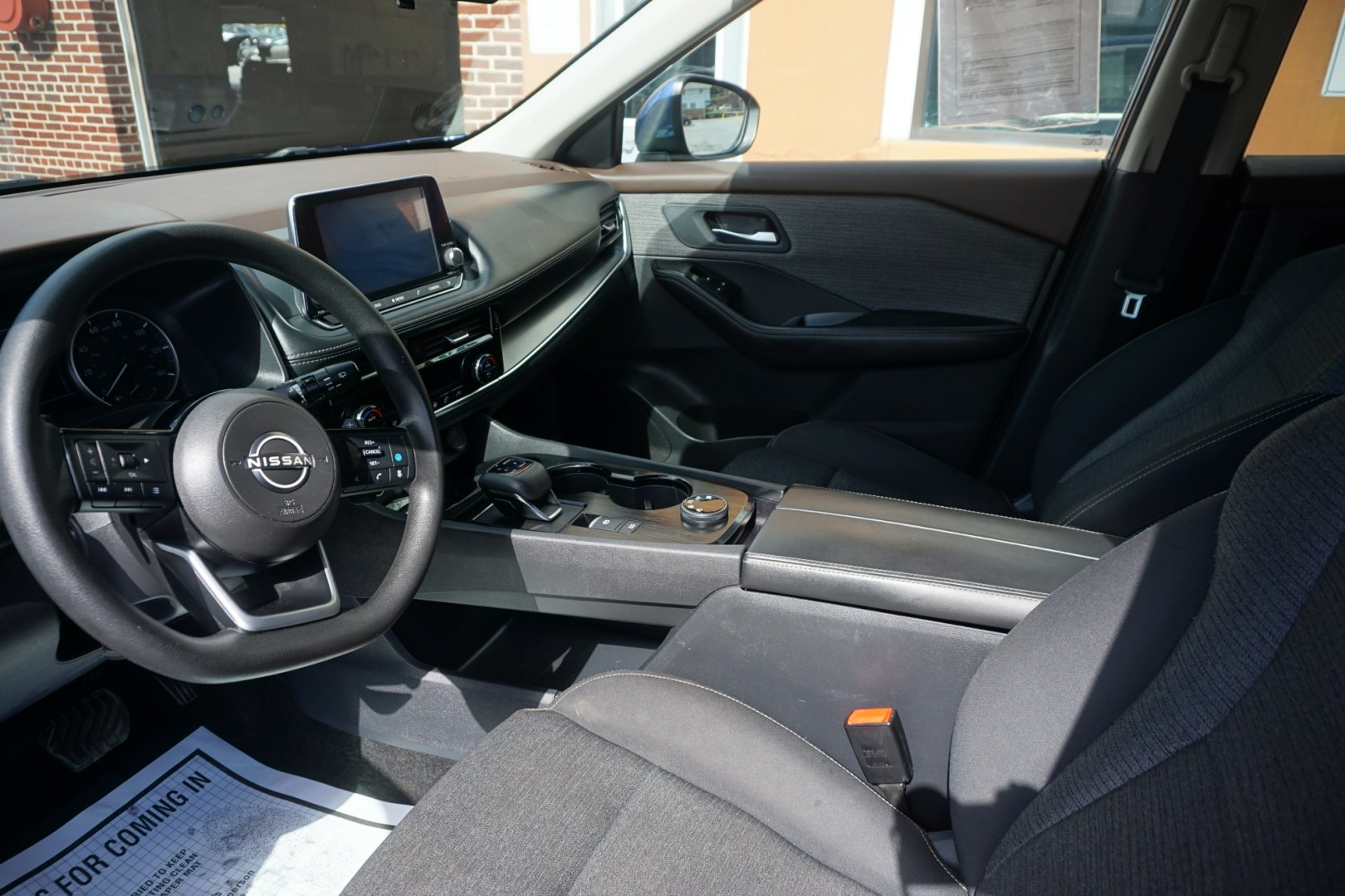 2022 BLUE /GRAY NISSAN ROGUE SV (5N1BT3BBXNC) with an 1.5L I3 engine, CVT transmission, located at 312 Centre Ave, Schuylkill Haven, PA, 17972, (570) 593-5278, 40.638130, -76.177383- Photo#29